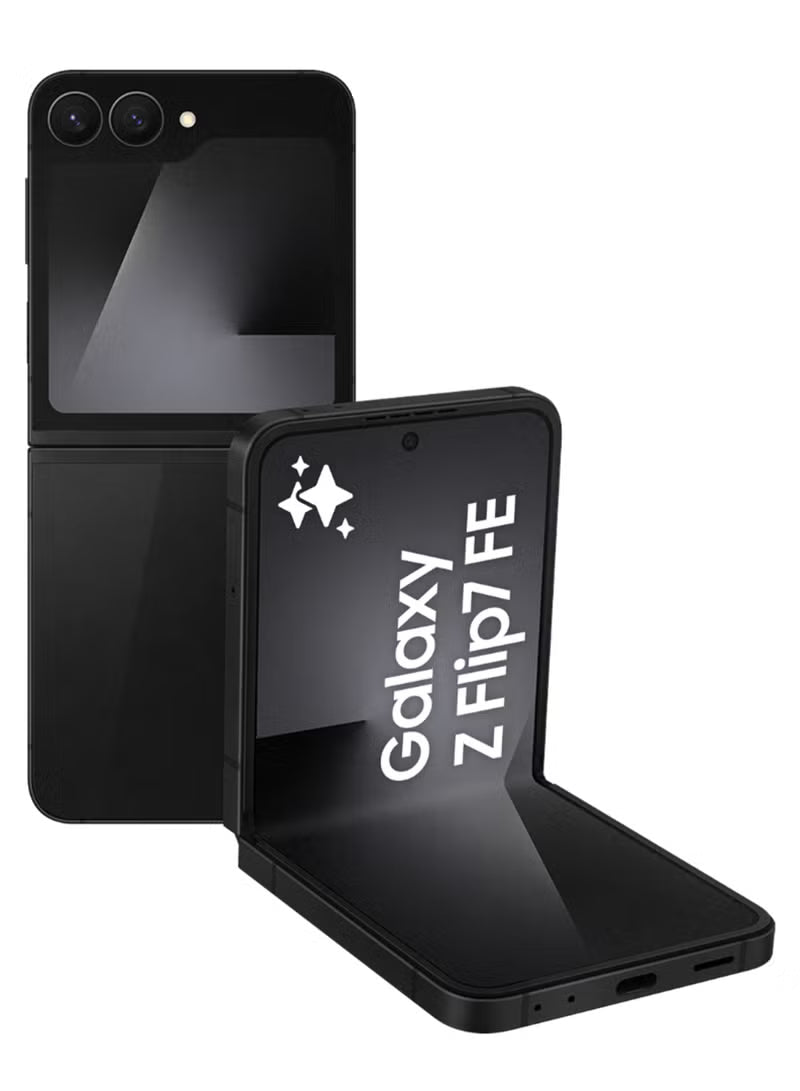 Galaxy Z Flip 7 FE Dual SIM Black 8GB 256GB 5G - Middle East Version