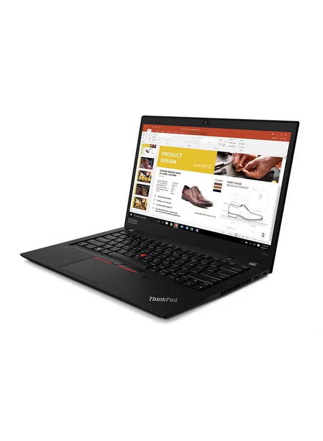 Lenovo ThinkPad T14s Gen 1 Upgraded Laptop, 14-Inch FHD IPS Display, Intel Core i7, 16GB RAM, 512GB SSD, Intel UHD Graphics, Windows 10 Pro, English/Arabic, Black