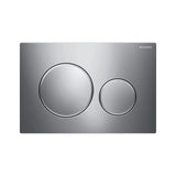 Geberit Sigma20 Dual Flush Actuator Plate Bright Chrome/matt Chrome