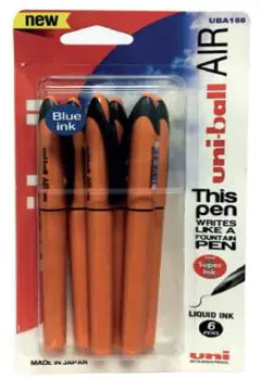 MITSUBISHI | Uni-ball AIR Micro-EL – Orange Barrel – 0.5mm