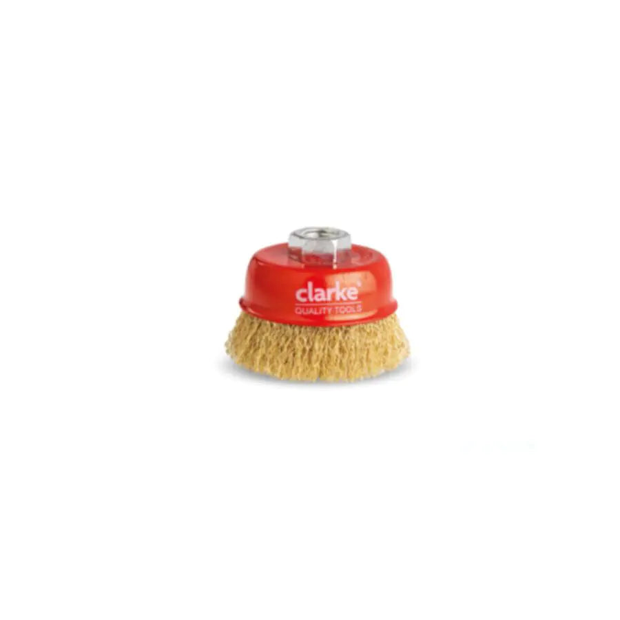 CLARKE | Cup Wire Brush Crimped M10 x 65mm