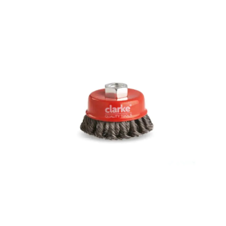 CLARKE  Cup Wire Brush Twisted M10 x 65mm