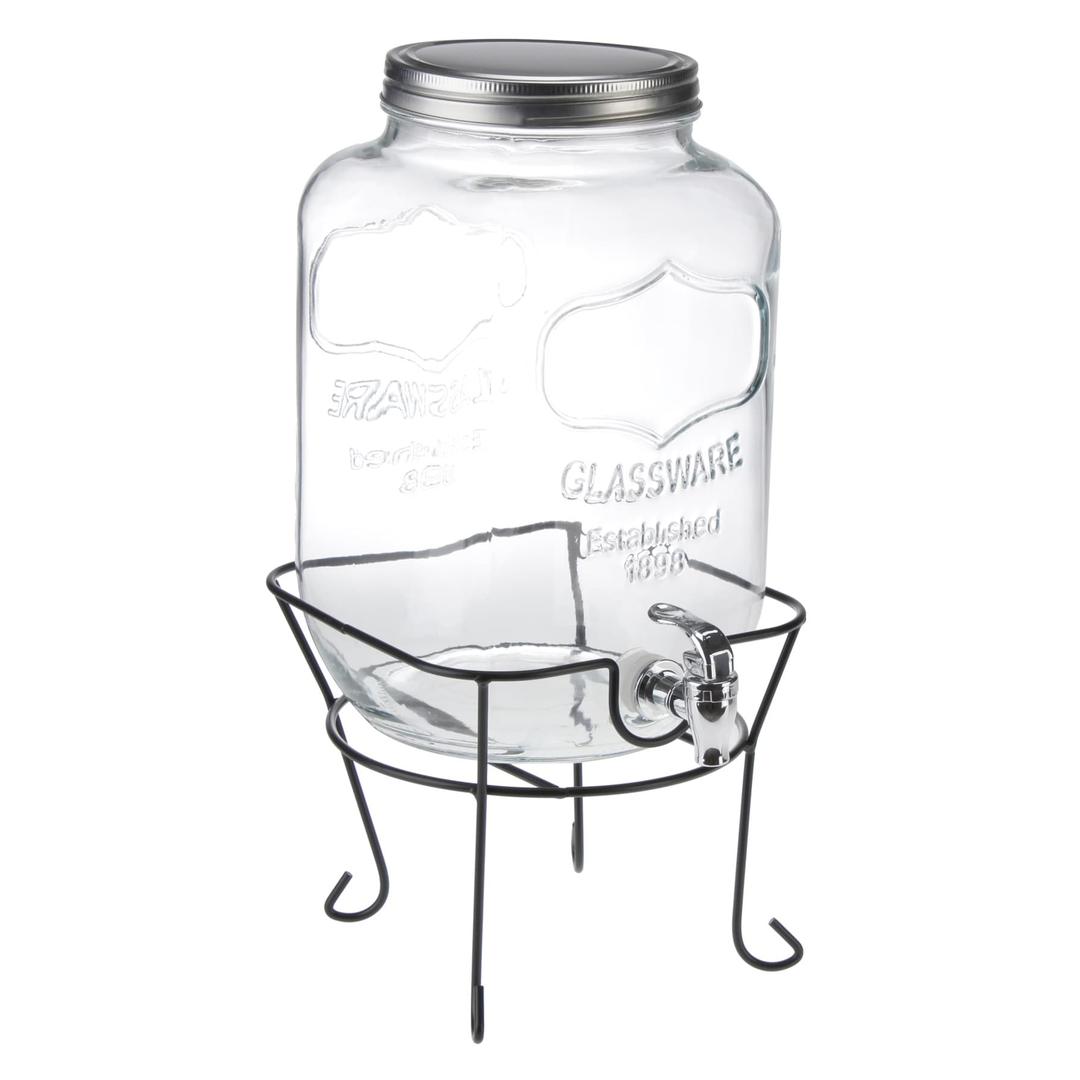Orchid Beverage Dispenser W/ Stand