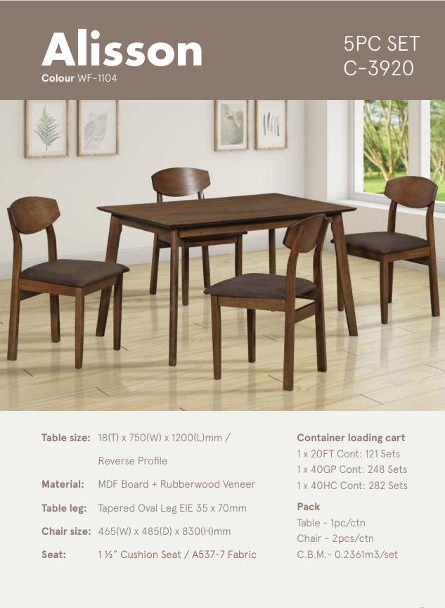 Alisson Dining Set