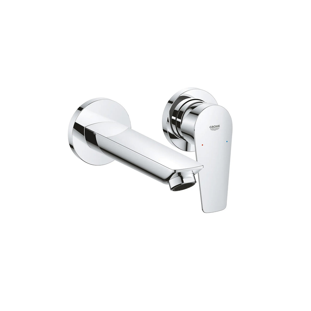 GROHE Bau Edge Two-hole Basin Mixer