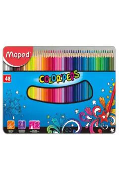 MAPED | Color Peps Metal Colored Pencil Set – 48 Colors