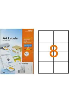 FORMTEC Label 800 – 105 x 74 mm (Pack of 100 Sheets)