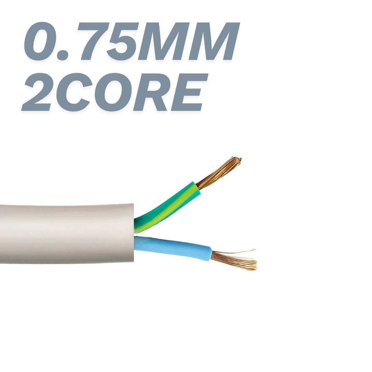 R277 MODI Power Cable 2C × 0.75mm² MD-HWW7001 – 2 Core Flexible Power Cable