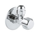 22018000 ANGLE VALVE 1/2 X 3/8 GROHE
