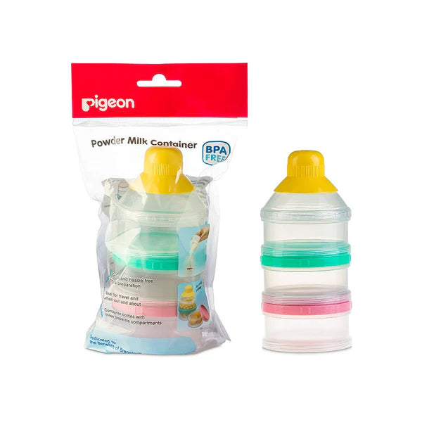 Pigeon Milk Powder Container – 4 Compartments