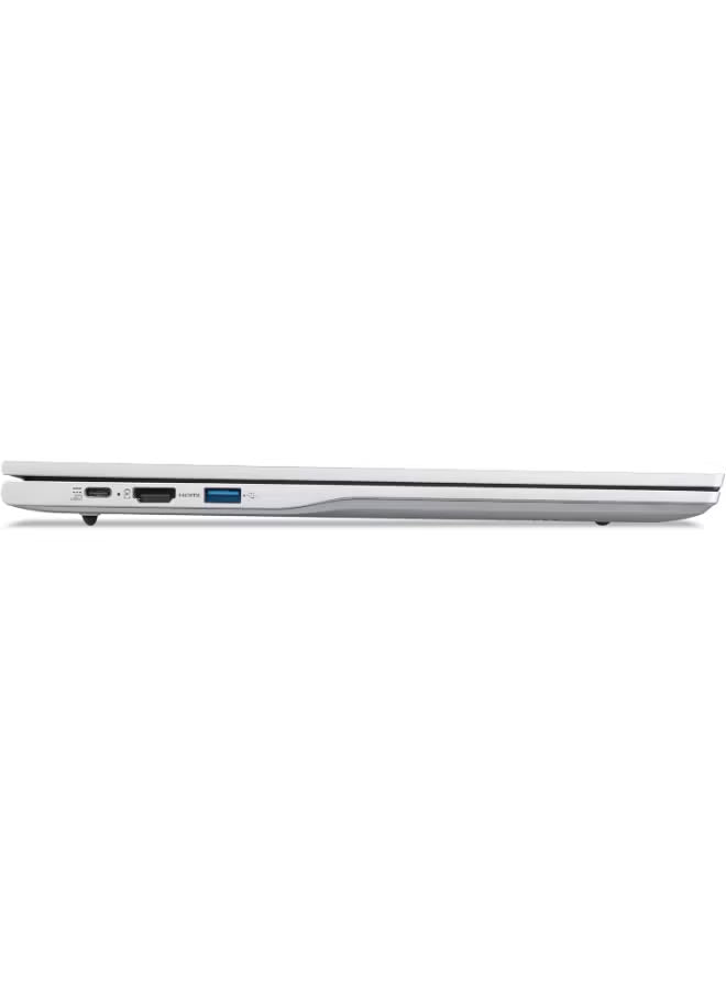 Acer Aspire Lite AL16-54P-39U1 Laptop, Intel Core i3-1305U, 8GB RAM, 512GB SSD, 16-Inch WUXGA IPS Display, Windows 11 Pro, Silver