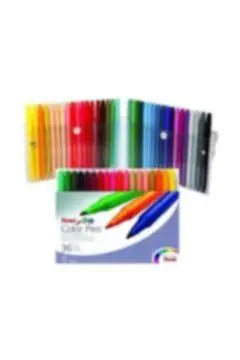 PENTEL | Fibre Tip Color Pens Set (36 Colors)