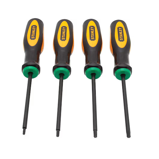 (4 pc) Torx® T10–T25 Screwdriver Set