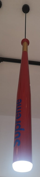 Baseball Red Gold Handle Light 60×760 (Model YZ3042)