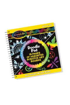 Melissa & Doug Scratch Art Doodle Pad Book (4+ years)