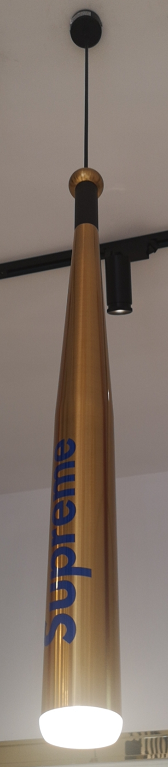 Baseball Bronze Black Handle Light 60×760 (Model YZ3045)