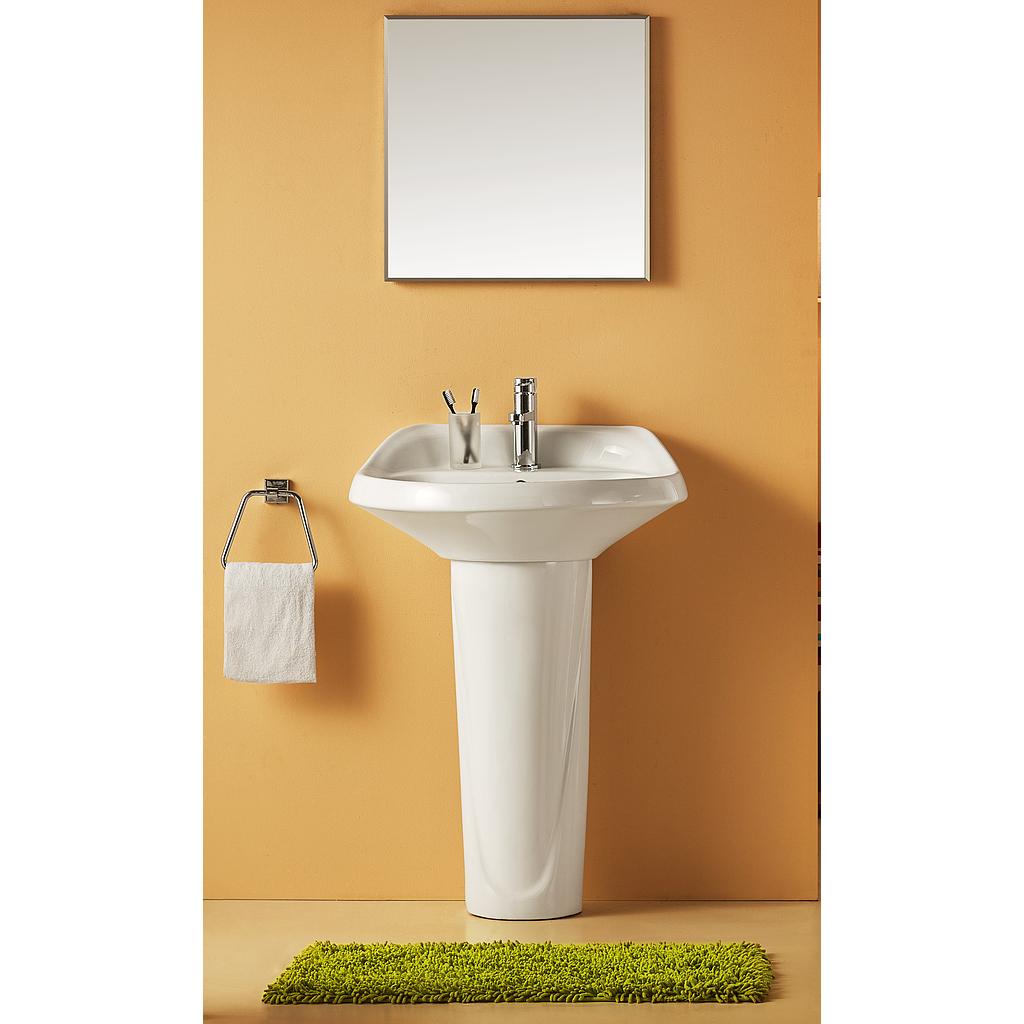 Bathx W/B with Full Pedestal