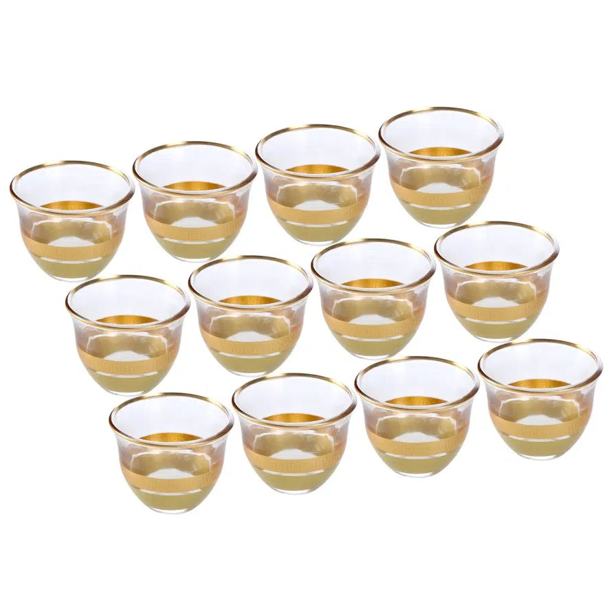 Orchid Glass Cawa Cup Set