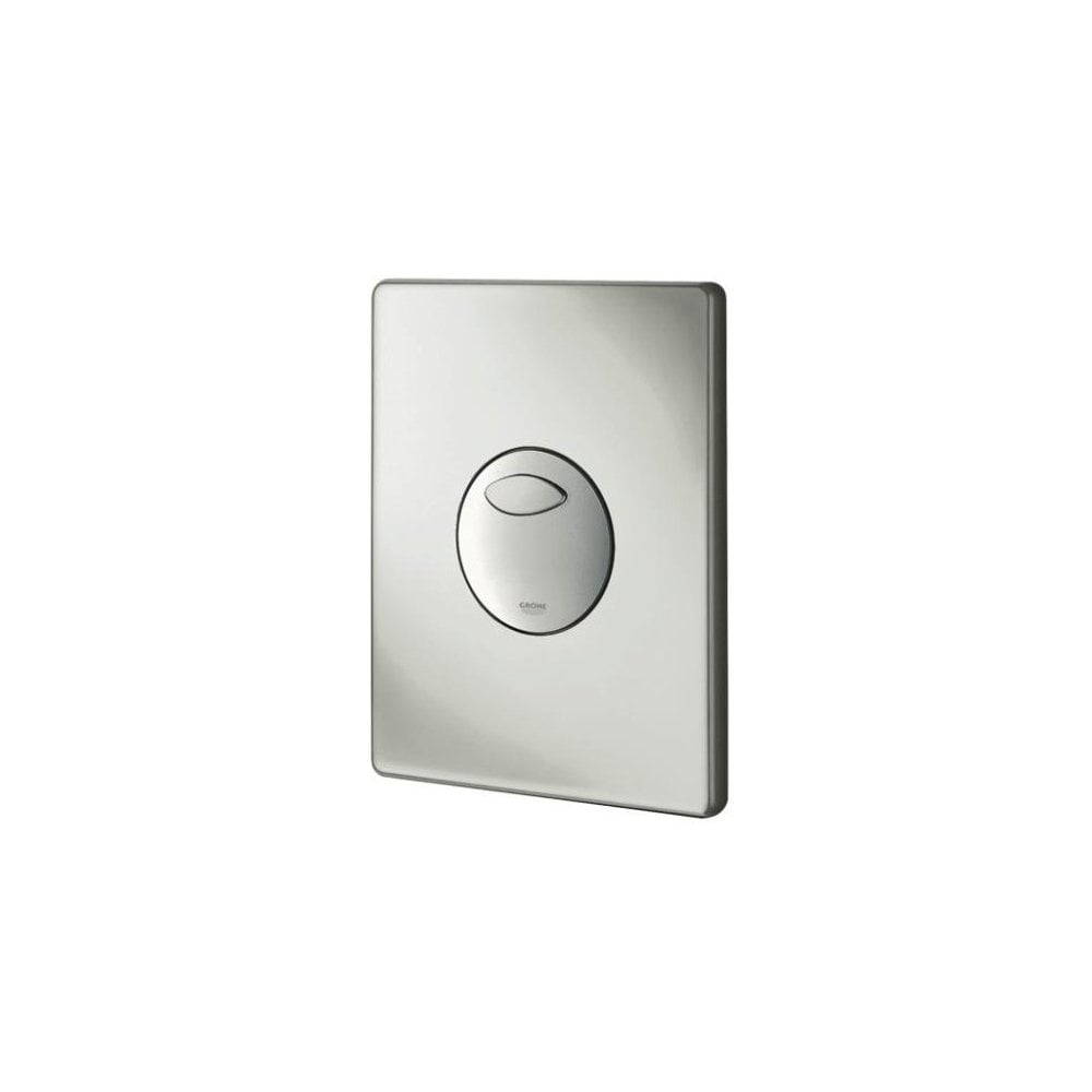 Grohe Skate Pneumatic WC Wall Dual Flush Plate – Matt Chrome