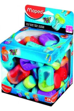 MAPED | Sharpener 2 Hole Color Peps Display 24 pcs