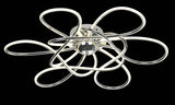 7123/6 – 6-Light Chrome Ceiling Lamp