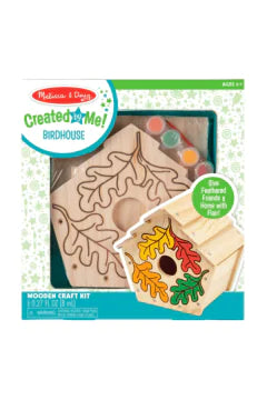 Melissa & Doug | Created by Me! Birdhouse Wooden Craft Kit