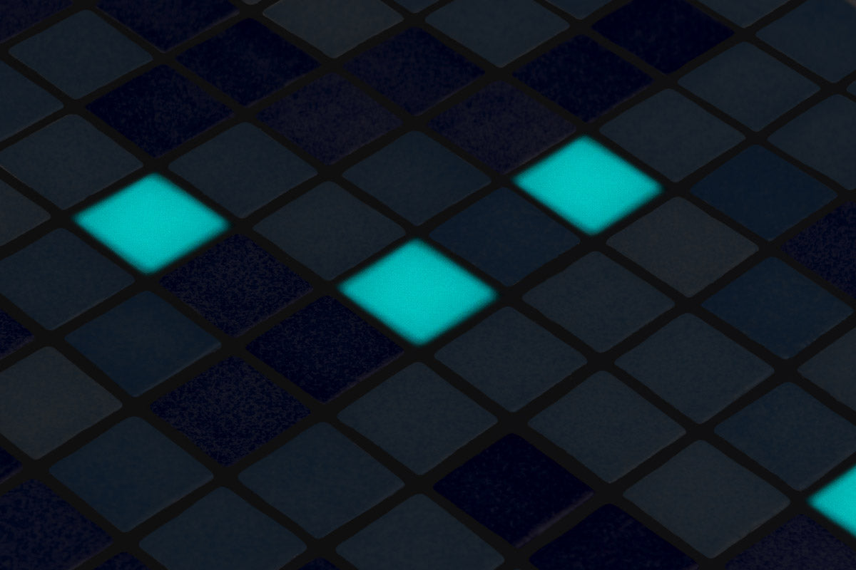 Piscis Luminiscent Dot Mosaic