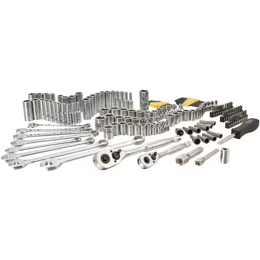 145 pc 1/4 in & 3/8 in Drive Mechanic’s Tool Set