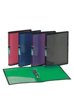 FOLDERMATE | A4 2 Ring Binder Assorted Colour Pack of 10