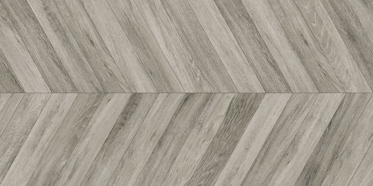 Tile-Oak Wood Silver (Matt)