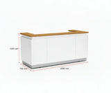 2381 Reception Table 2000*700*1050 (1set, 4box)