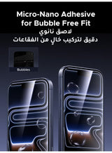 2-Pack iPhone 17 Pro Max Screen Protector With Auto Alignment Kit 6.9 Inch Ultra HD Clear， Scratch Resistant, Military-Grade Protection, Easy Installation, Anti-Fingerprint, Bubble Free Glass Film -