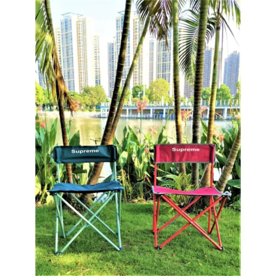 SUPREME Foldable Low Camping Chair – Assorted