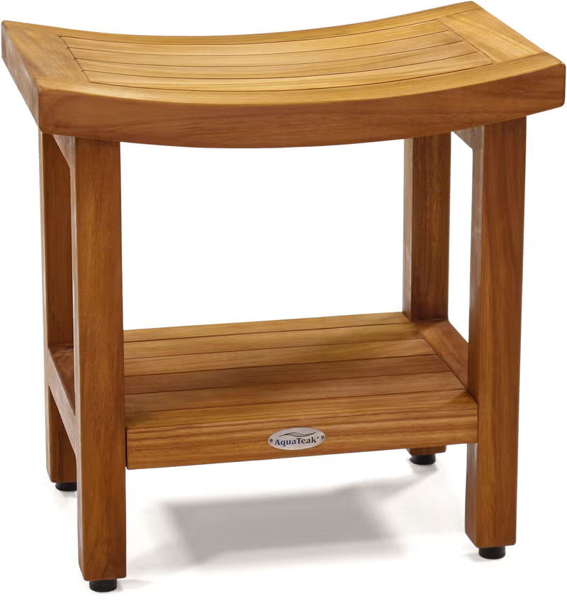 AquaTeak 18" Sumba Teak Shower Bench