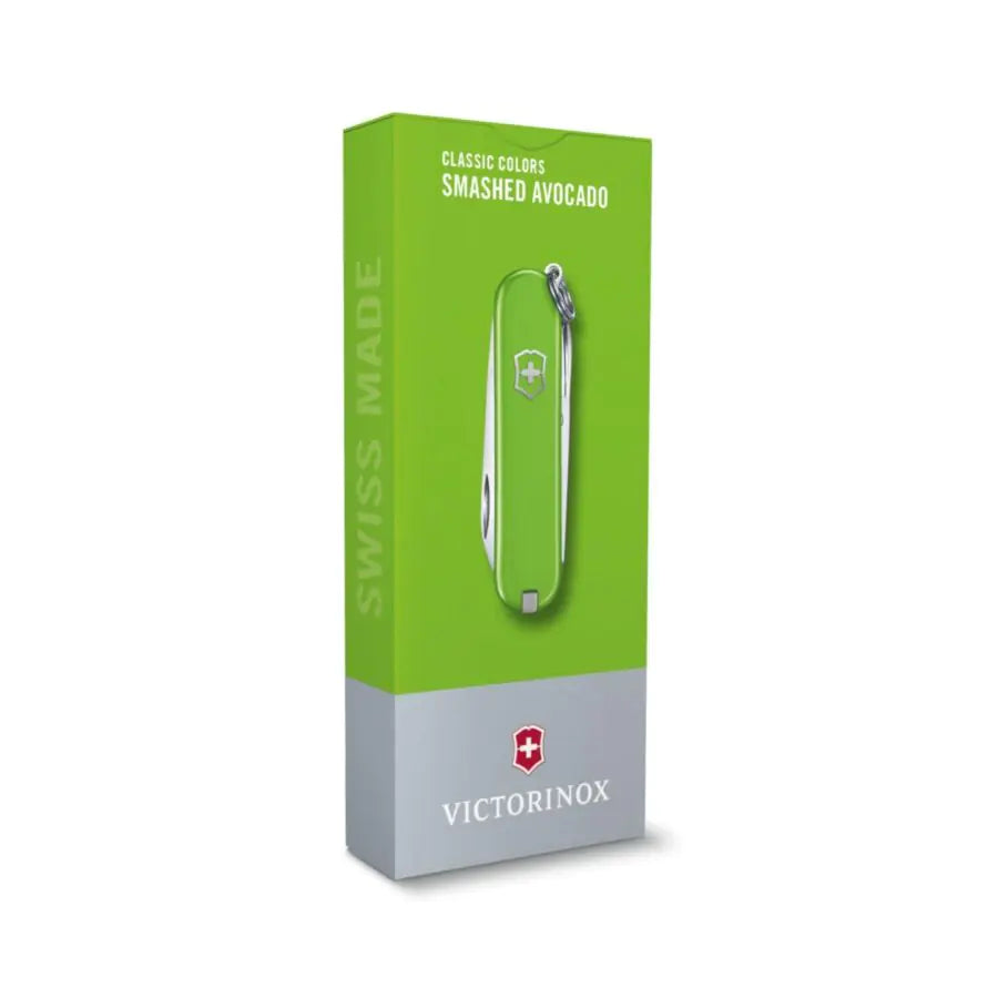 Victorinox Classic SD 7 Functions Small Pocket Knife – Smashed Avocado Edition