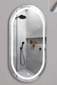 245L-Silver Frame LED mirror with Aluminum Frame W60* H90 cm (2125558)