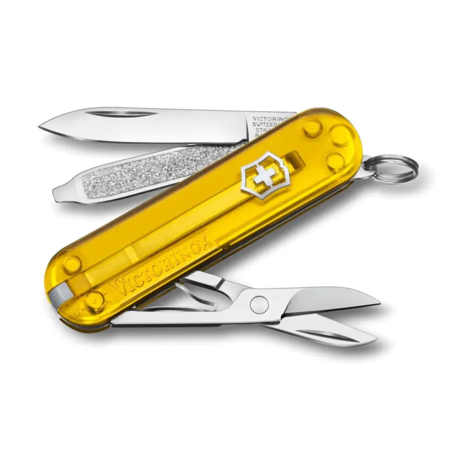 Victorinox | Classic SD Transparent 7 Functions Small Pocket Knife – Tuscan Sun