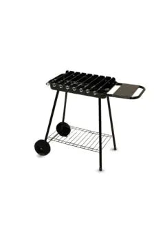 Wheeled BBQ with Grills