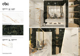 Tile Calacatta Gold White Rect Matt 595×595