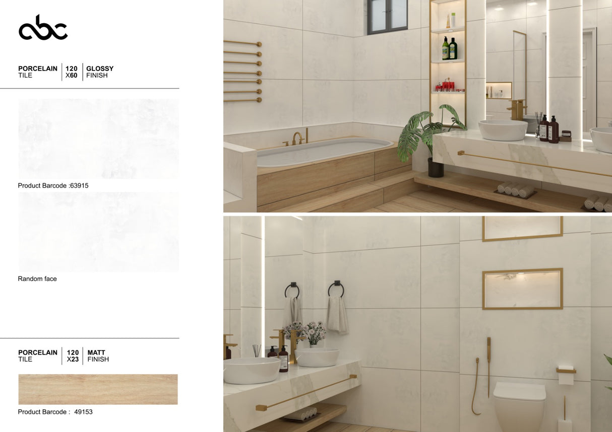 Tile-Porc.Volte Haya Matt Rect