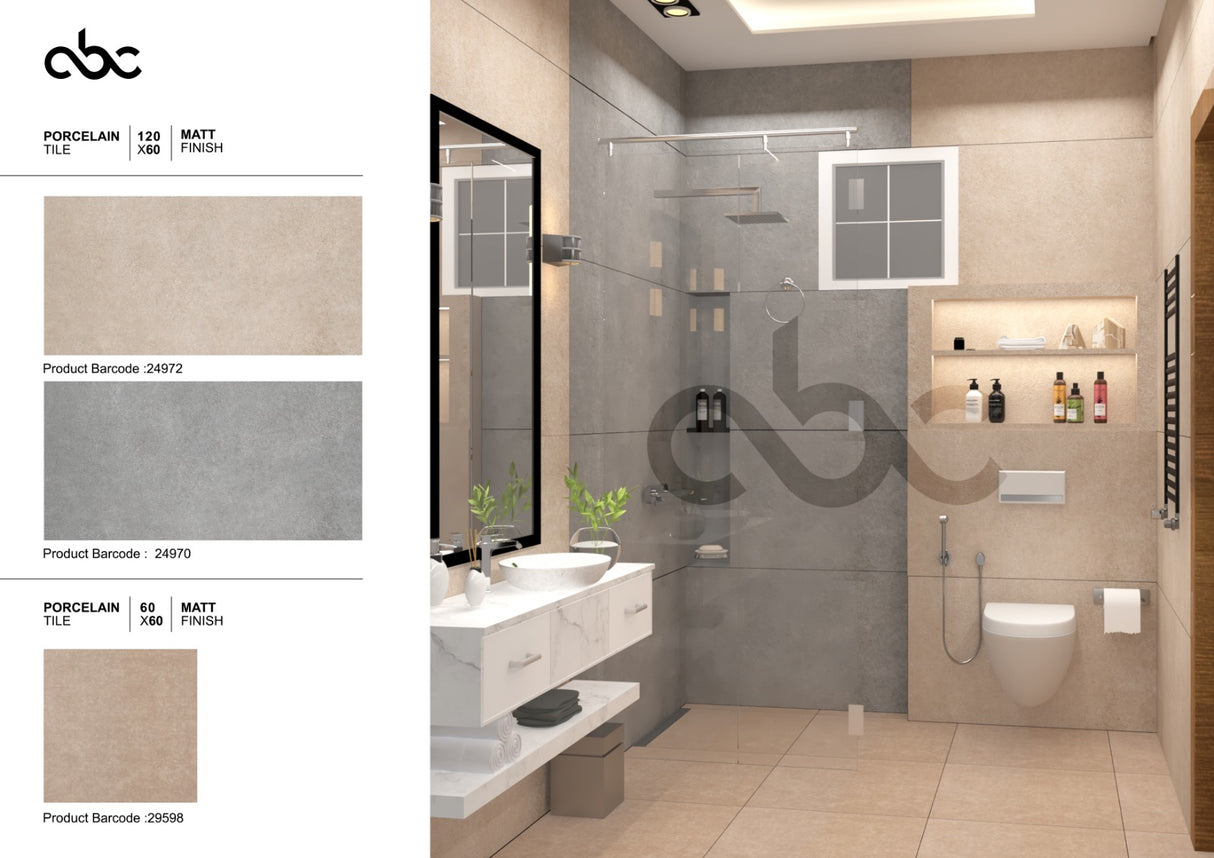 Tile EC Norwich Taupe 600×600