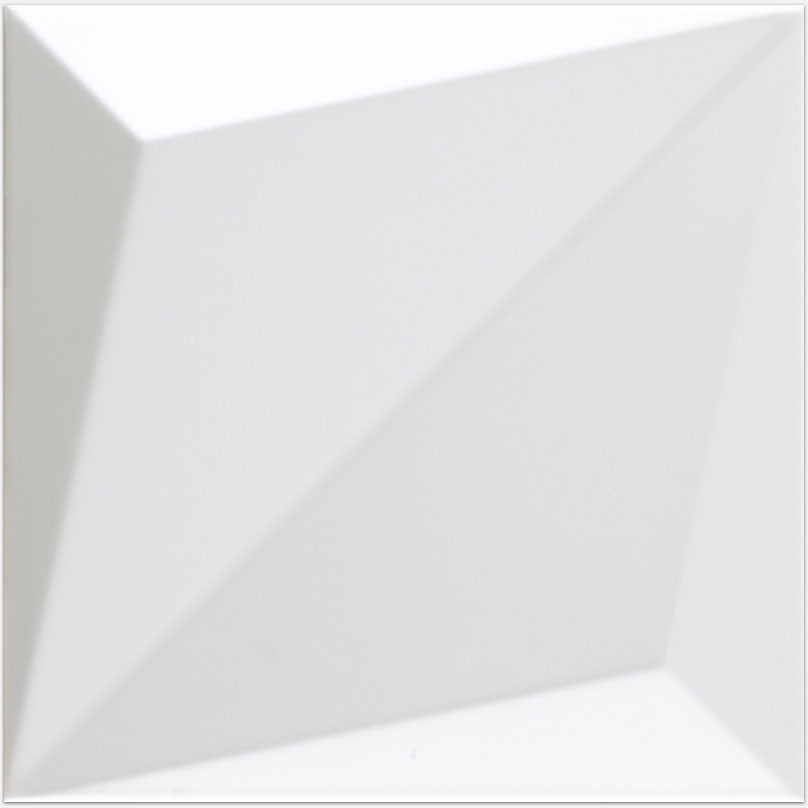 Tile Origami White Gloss