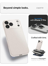 Liquid Air iPhone 17 PRO Case Cover (2025) - Natural Titanium