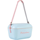 POLARBOX | 12 Liters Pop Cooler Box (Sky Blue - Baby Rose)