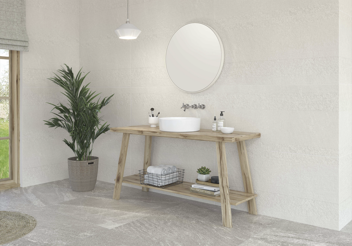 Tile-Slate Stone White