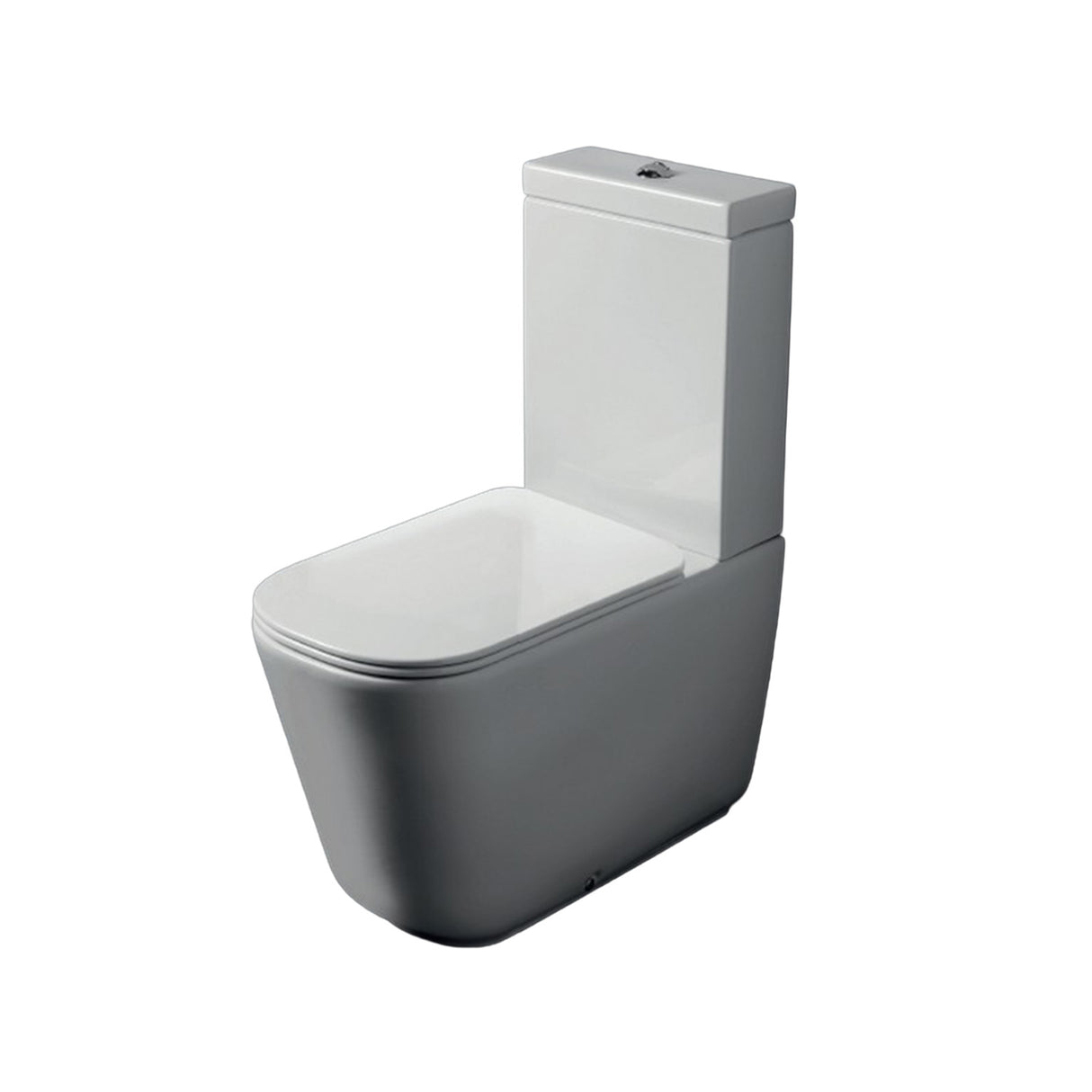 مرحاض تريبيكا ذو قاعدة متصلة باللون الأبيض (511701) 