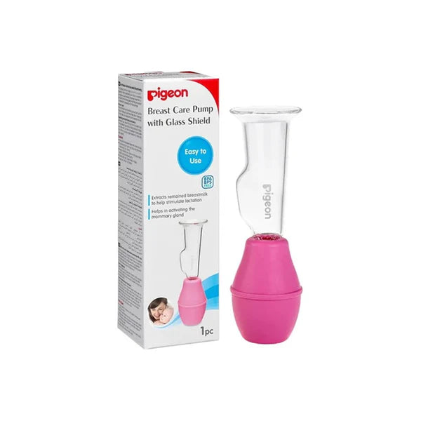 Pigeon Breast Care Pump With Glass Shield