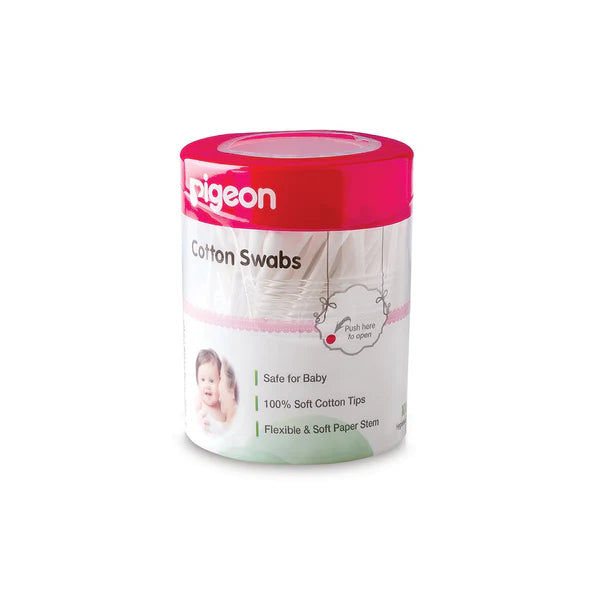 Pigeon Thin Cotton Swabs – 100 Pieces