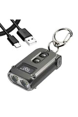 NITECORE | Dual-Core Intelligent Keychain Light with OLED Display (500 Lumens