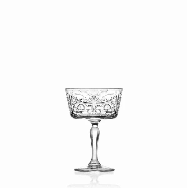 RCR Tattoo 270 Ml Champagne Glass - Set Of 6 Pieces